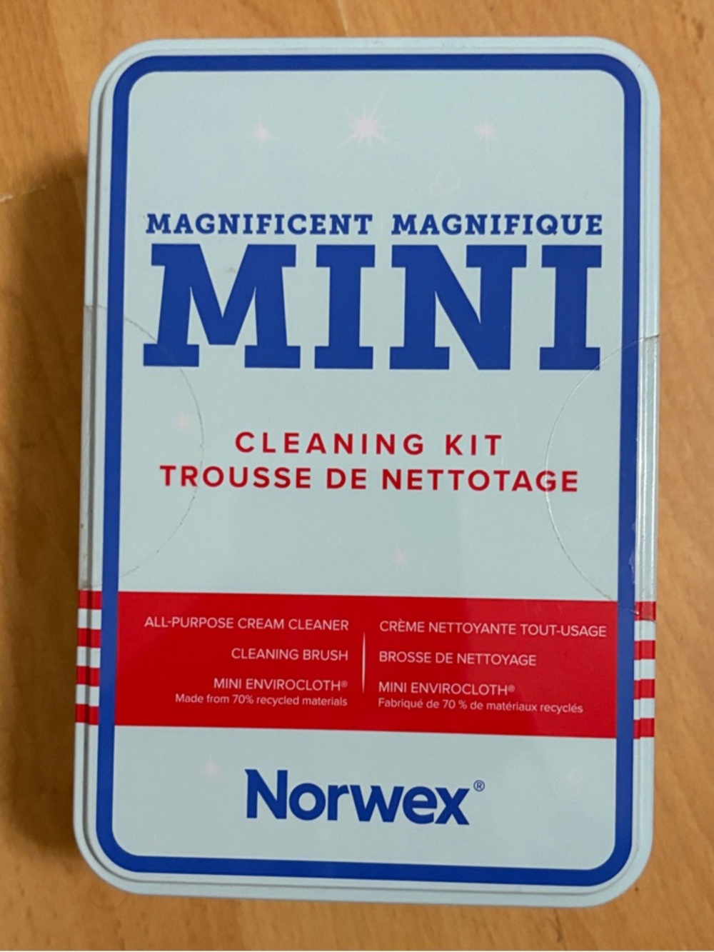 Norwex Mini Cleaning Kit in Tin